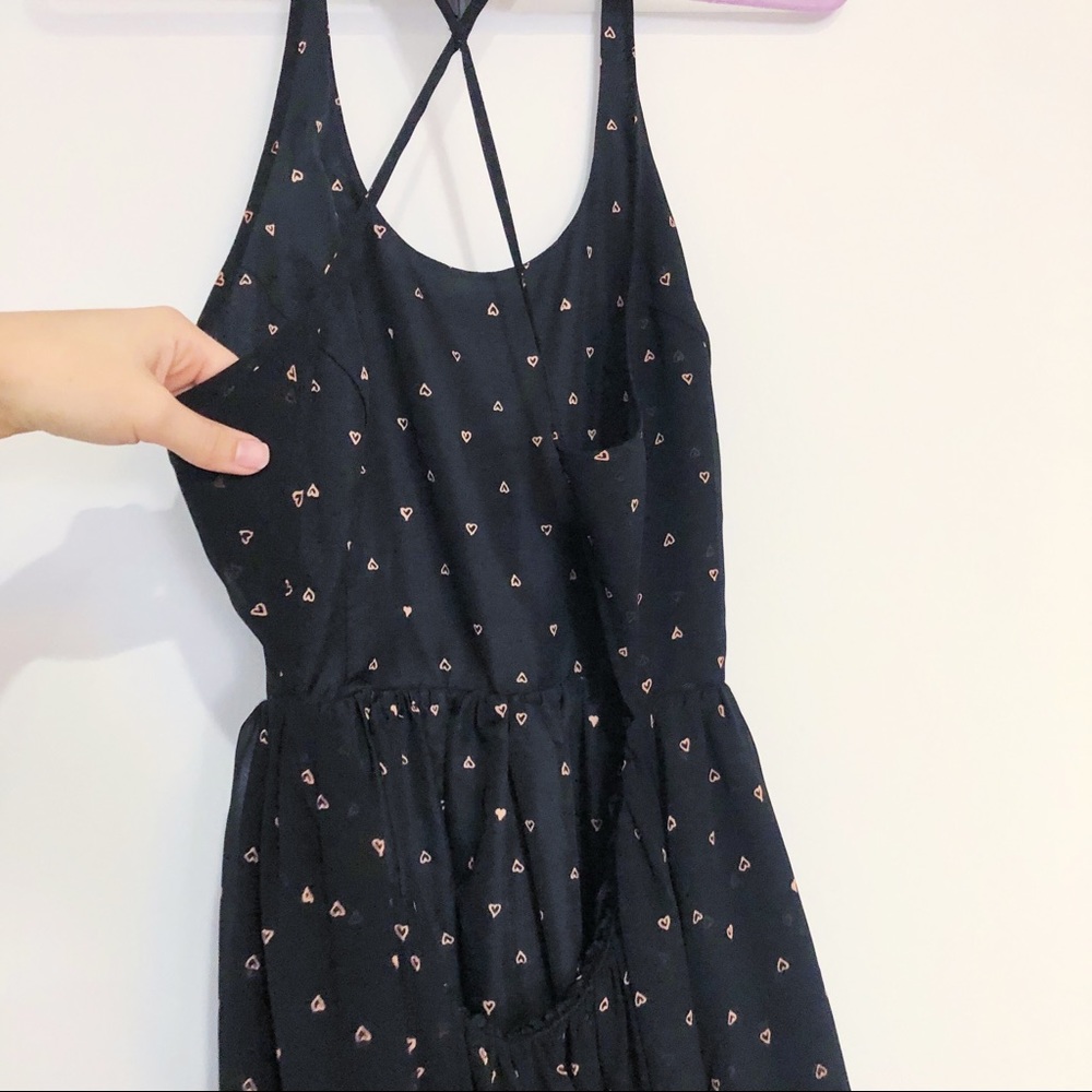 SOLD Princess by Vera Wang heart print mini dress - Picture 5 of 5